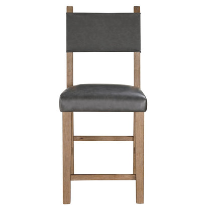 Aubrey Brown Counter Chair