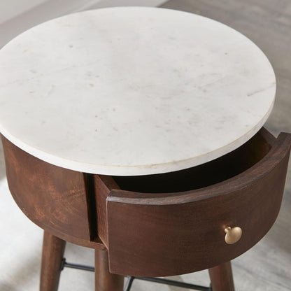 Bangalore Round End Table