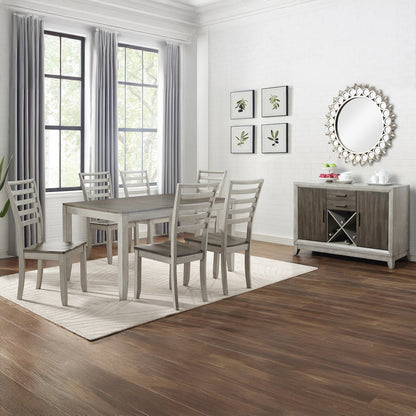 Abacus 8pc Dining with Server