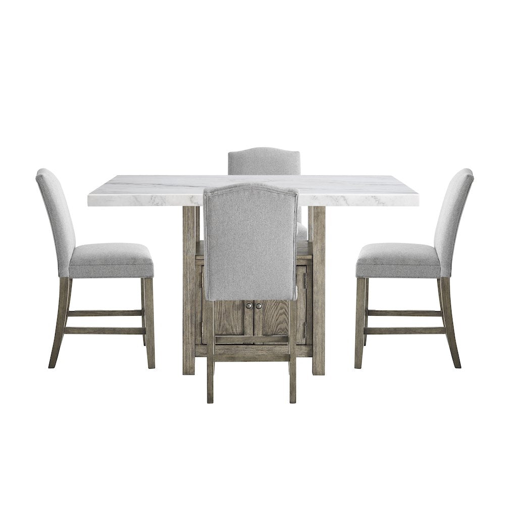 Grayson 5pc Counter Height Set