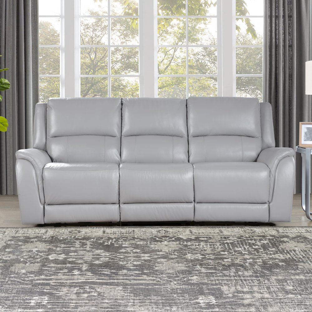 Alexandria Leather Power Reclining Sofa,