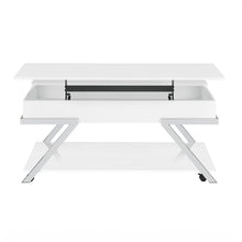 Zena Lift-Top Cocktail Table with Casters