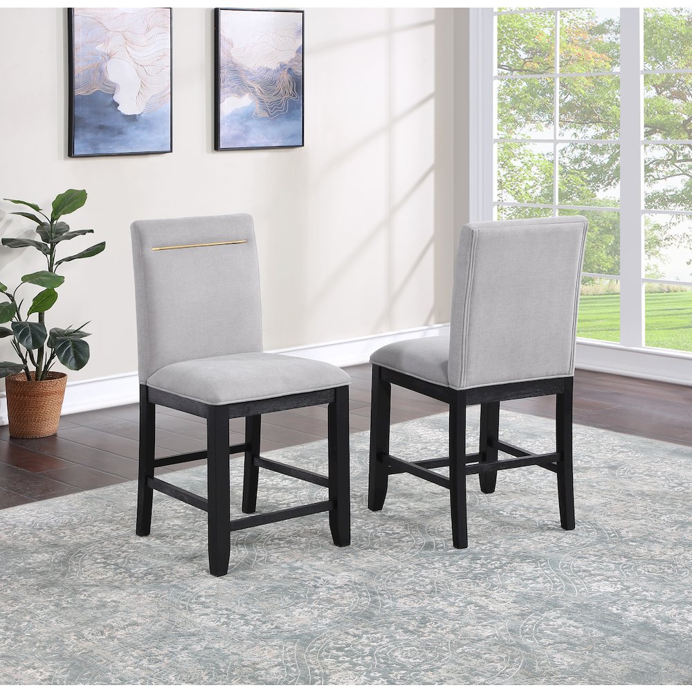 Yves 7pc Counter Height Dining Set