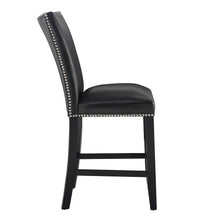 Camila 7PC Rectangle Counter Set Black Chair