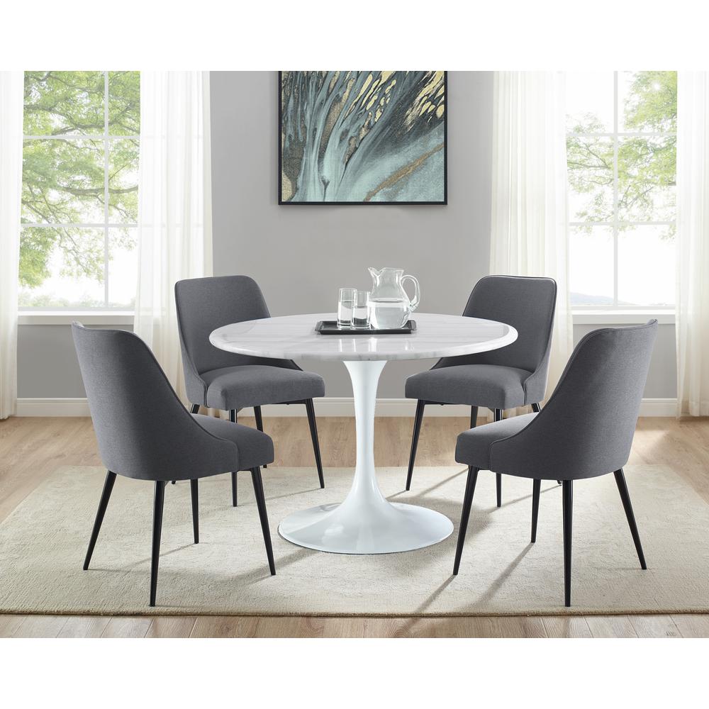 Colfax Side Chair Charcoal - set of 2