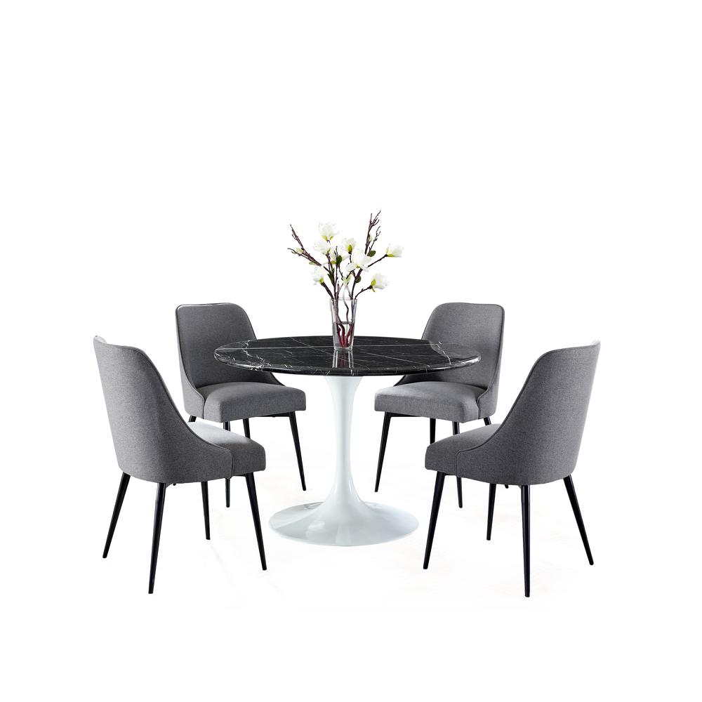 Colfax Side Chair Charcoal - set of 2
