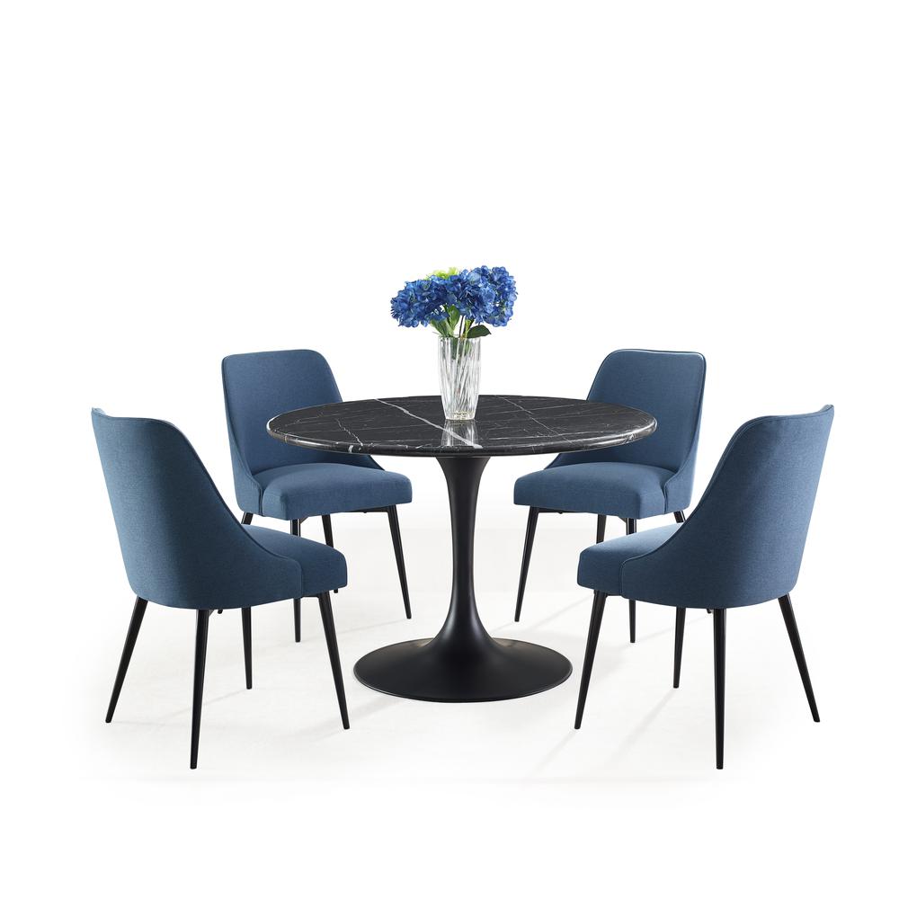 Colfax Side Chair Blue - set of 2