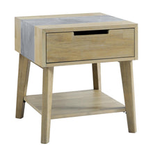 Calgary Sintered Stone Inlay Side Table