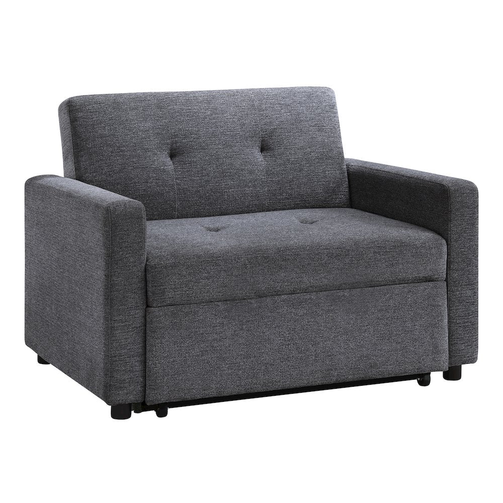Noah Gray Chair w/ Twin Sleeper