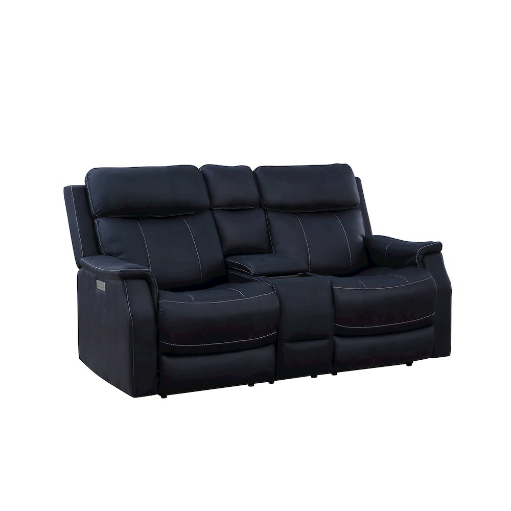 Valencia 3 Piece Dual Power Reclining Set - Ocean