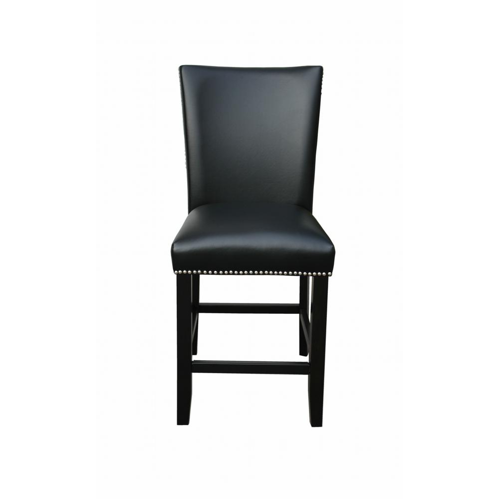Camila Black Counter Chair - set of 2