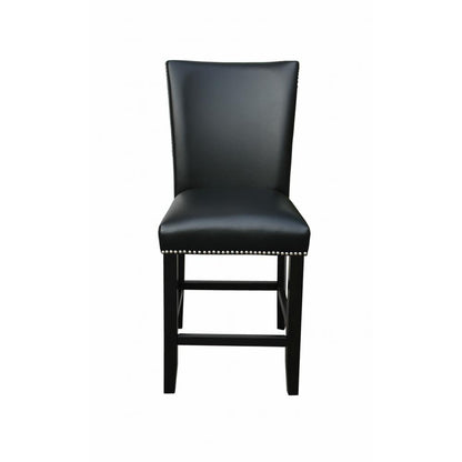 Camila Black Counter Chair - set of 2