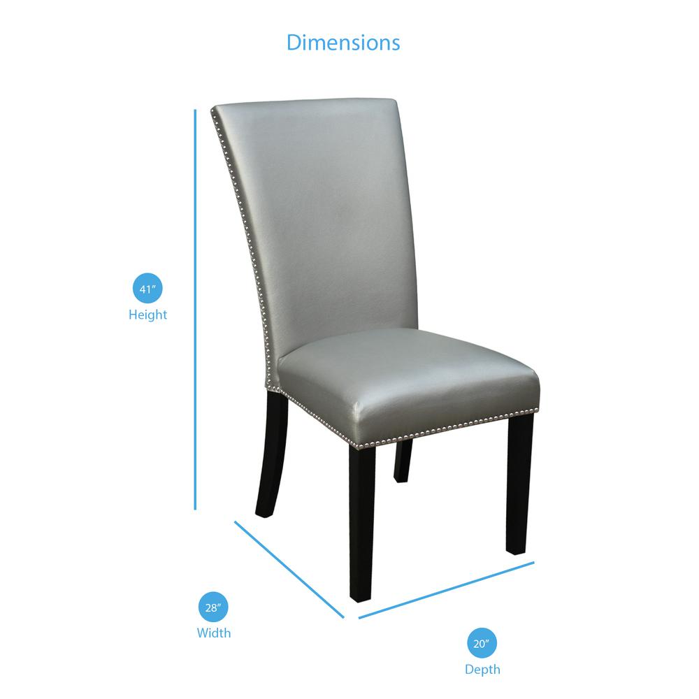 Camila Silver Dining Chair - set of 2