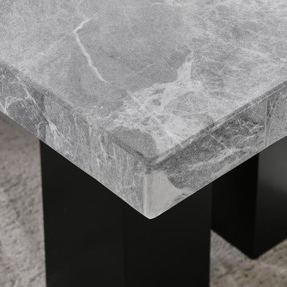 Camila Rectangle Dining Table-Gray