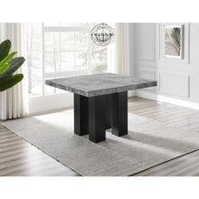 Camila Square Gray Marble Top Table