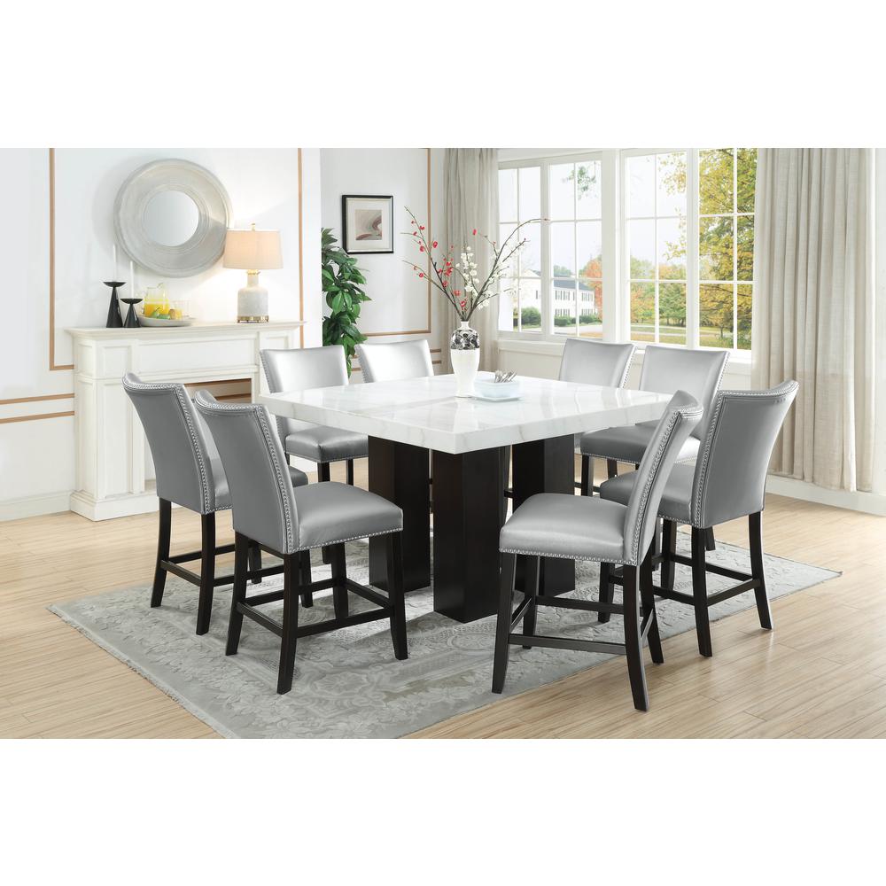 Square Counter Height Table, Espresso
