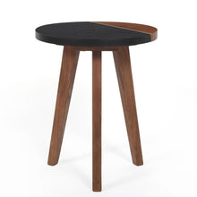 Caspian Round Accent End Table