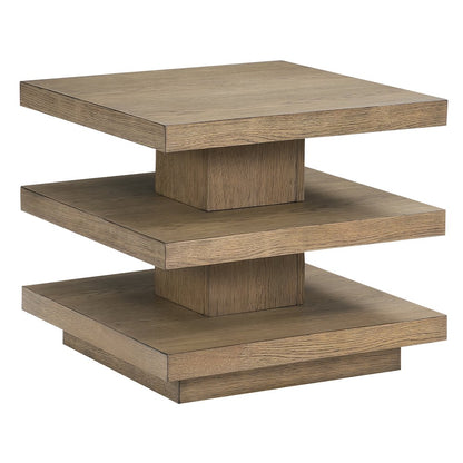 Canyon End Table, Brown