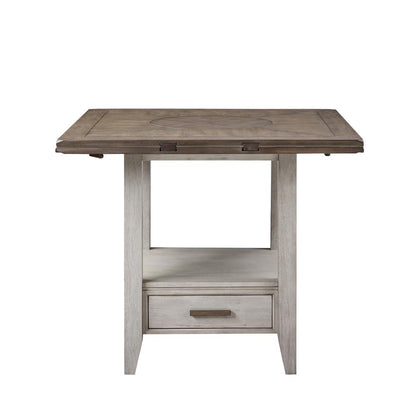 Abacus Drop Leaf Counter Table