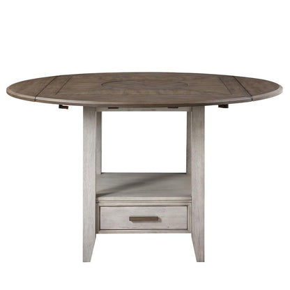 Abacus Drop Leaf Counter Table