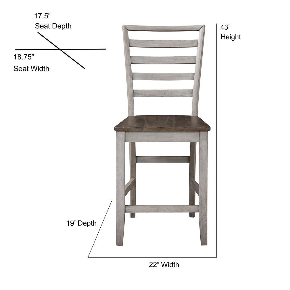 Abacus Counter Chair - set of 2
