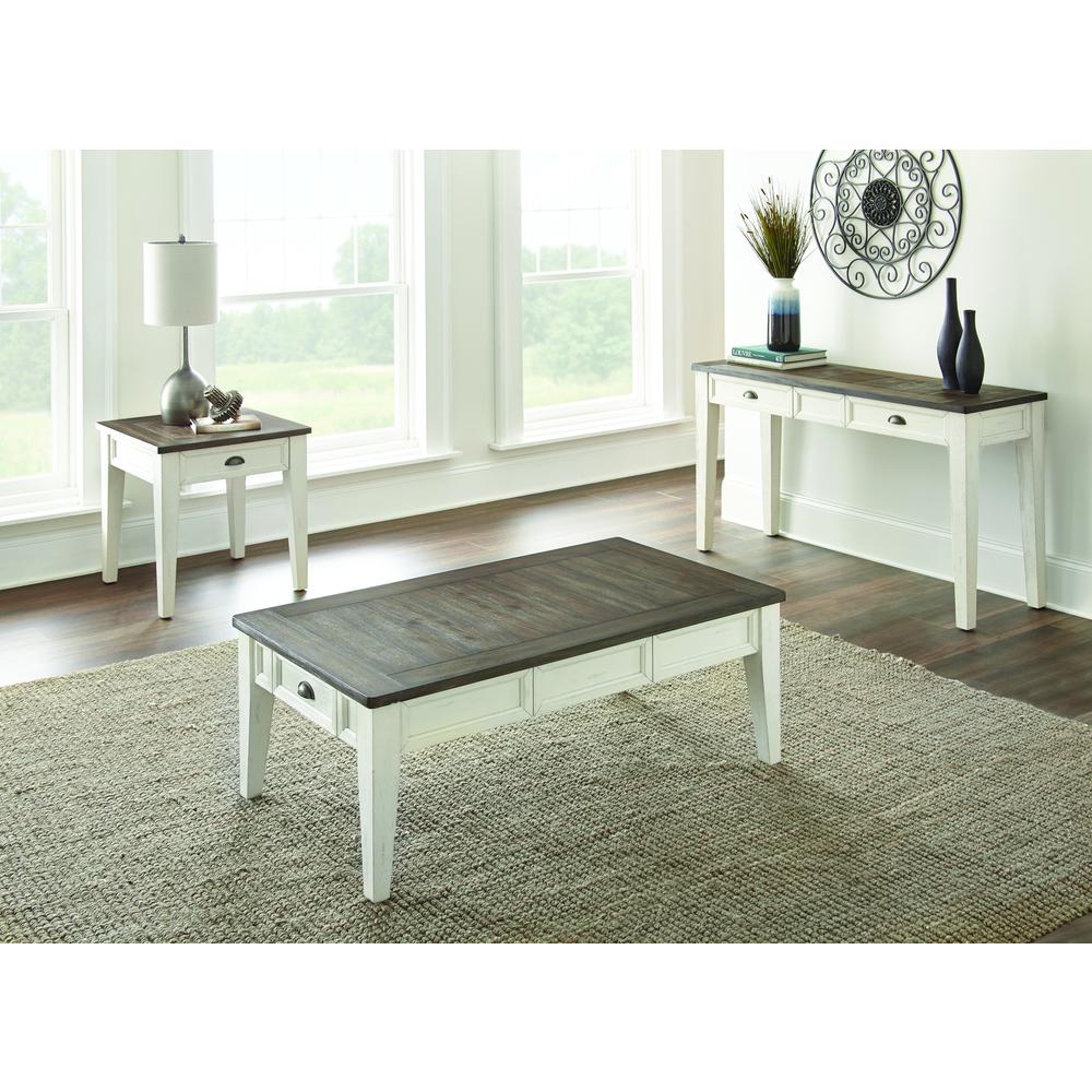 Cayla Cocktail Table Dark Oak/
