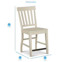 Cayla Counter Chair White