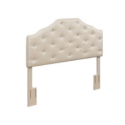 Dawson Queen Headboard Silver PU