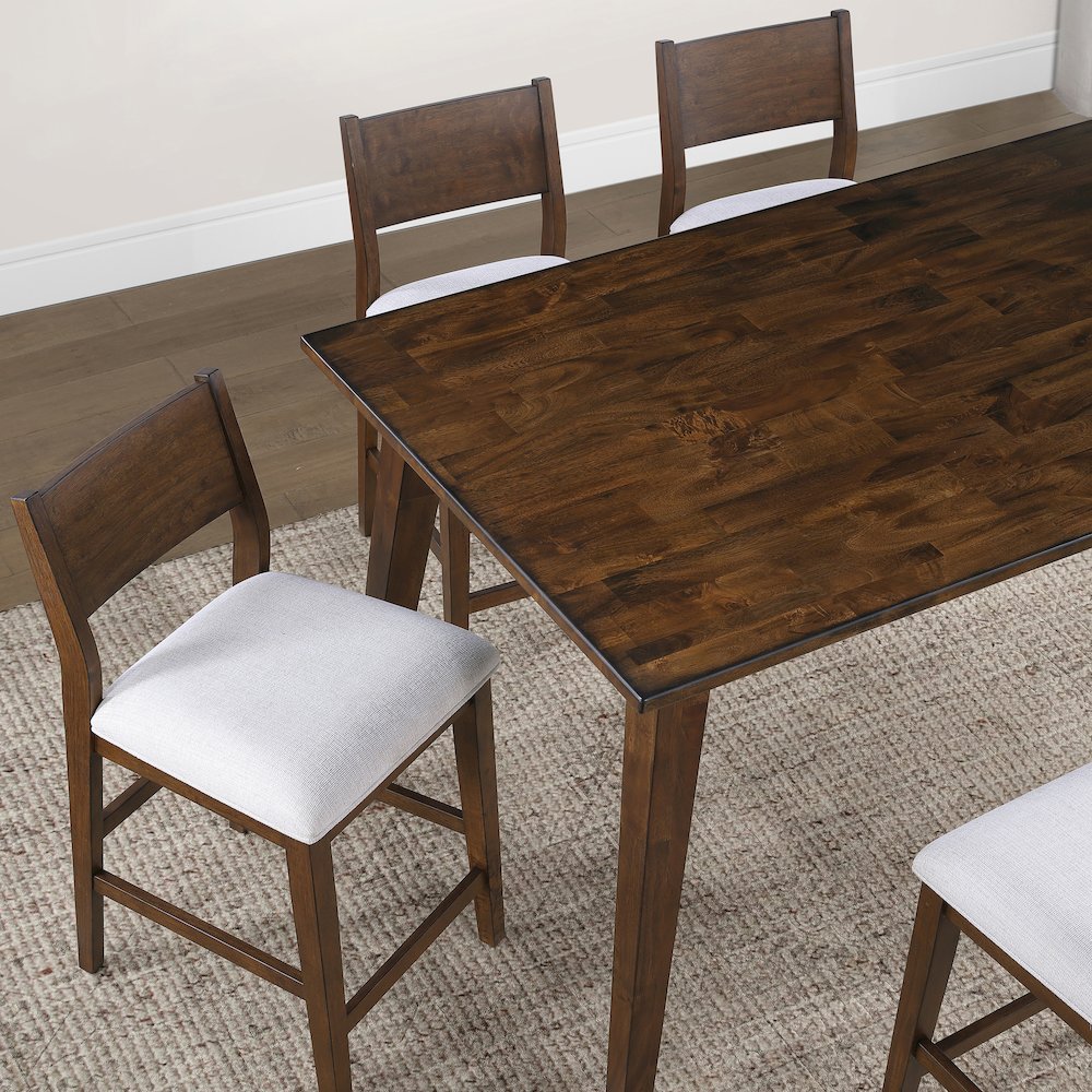 Canton 7PC Counter Dining Set