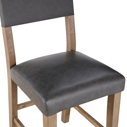 Aubrey Brown Counter Chair