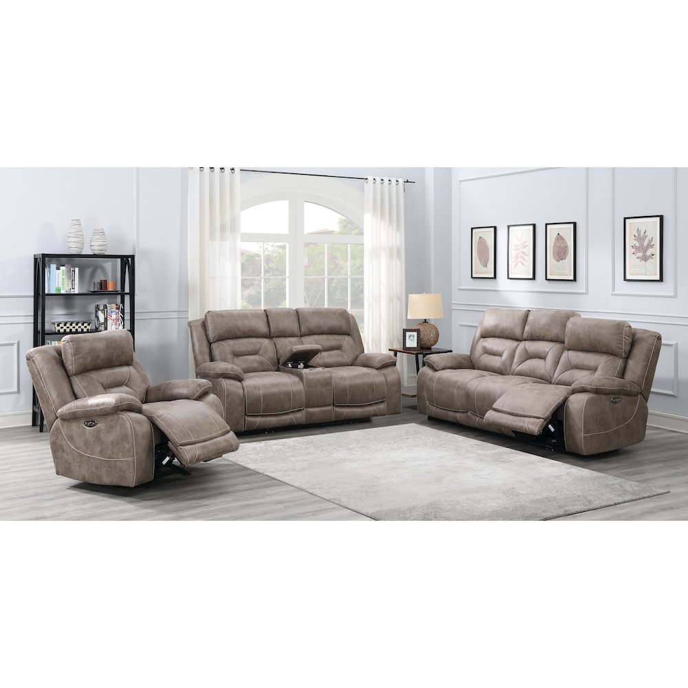 Aria Power Glider Recliner - Desert Sand