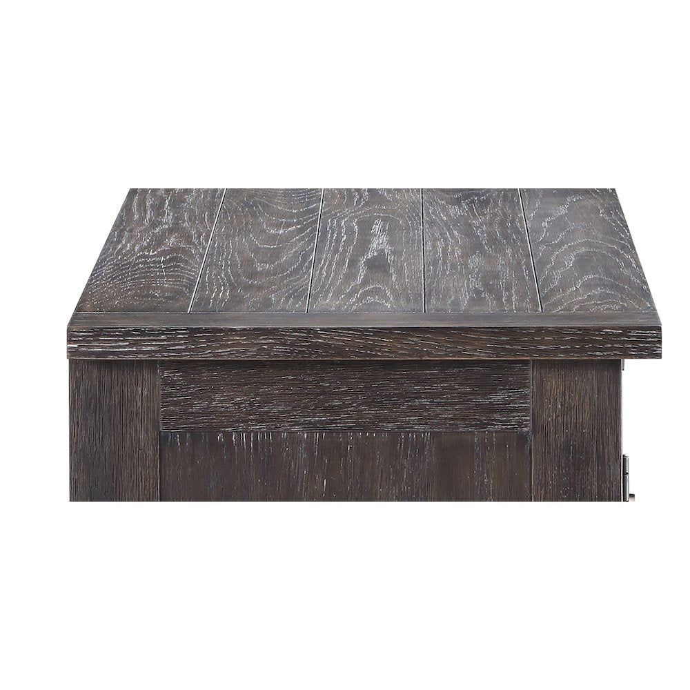 Mango and Acacia Wood Buffet Cabinet, Sideboard with Storage Credenza, Brown