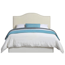 Zoe Cream PU Queen/Full Headboard