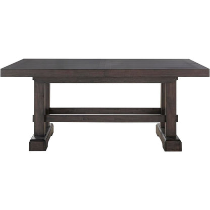 Dusky Ceda Finished Seater Dining Table Set with 8 Chairs for Dining Room