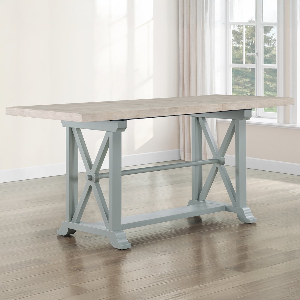 Darcy 5pc Counter Dining Set Green