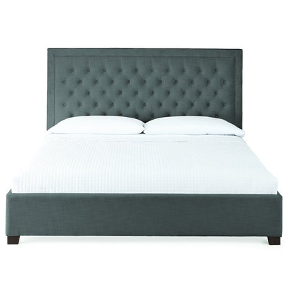 Isadora King Bed Gray