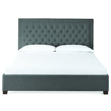 Isadora King Bed Gray