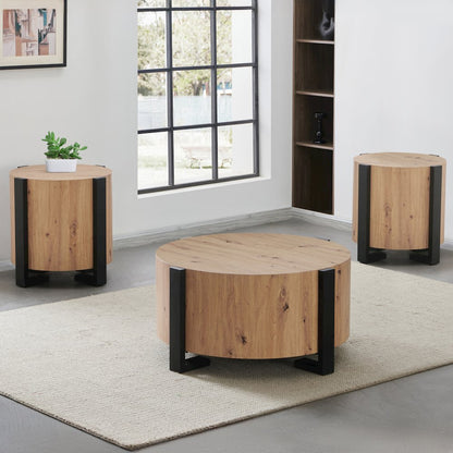 Darcie Faux-wood 3-Piece Occasional Set