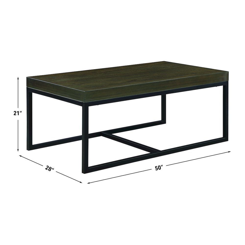 Yukon Rectangular Nesting Table with 2 Stools