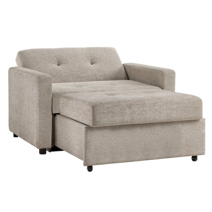 Noah Brown Chair w/ Twin Sleeper