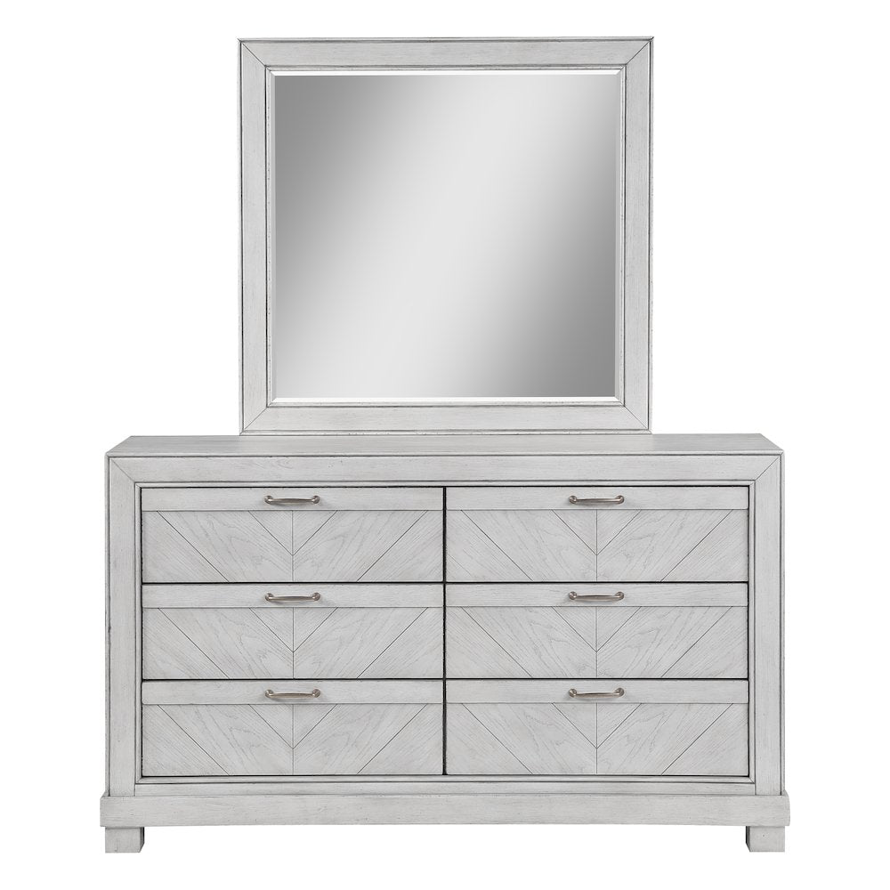 Montana Dresser and Mirror, Gray