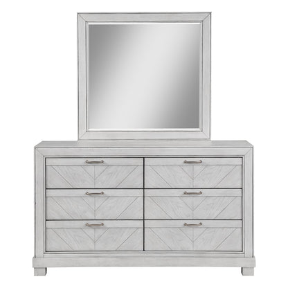 Montana Dresser and Mirror, Gray