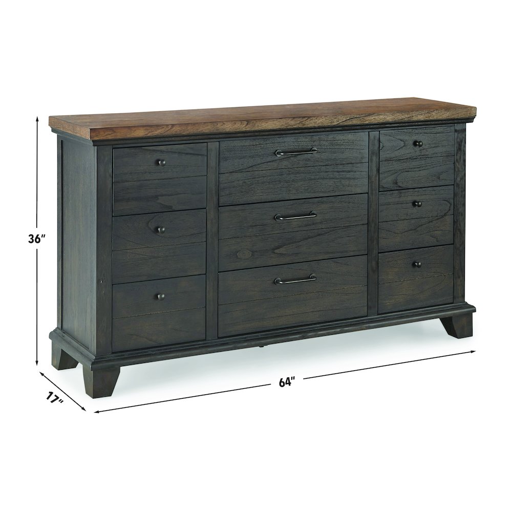 Bear Creek Dresser and Mirror