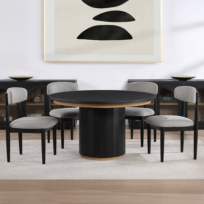 Magnolia Cathedral Doored Server, Black