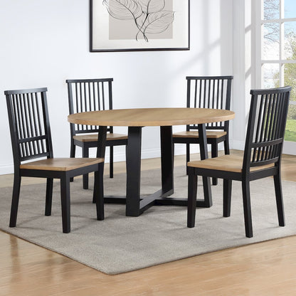 Magnolia 54" Round 5-Piece Dining Set