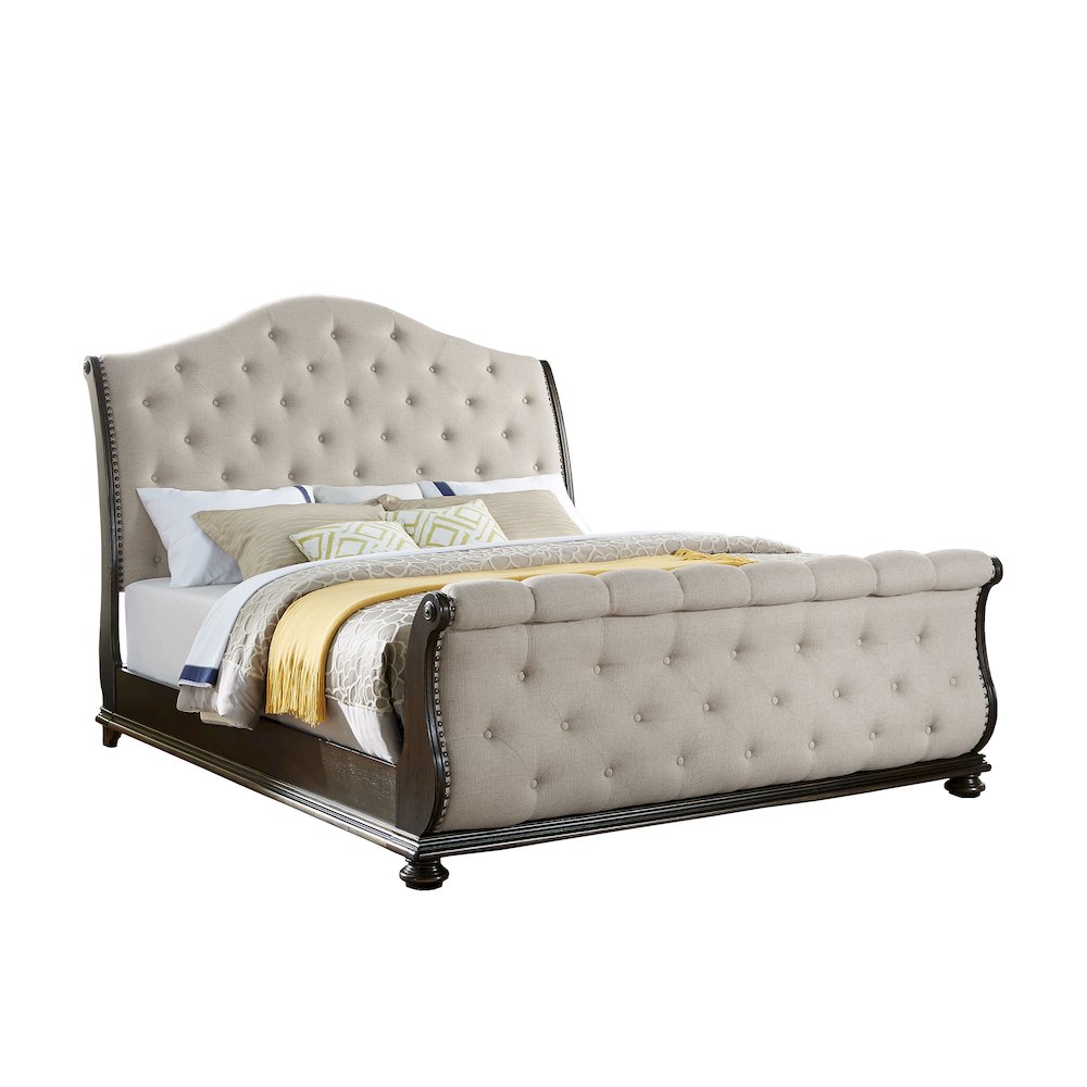 Rhapsody King Sleigh Bed