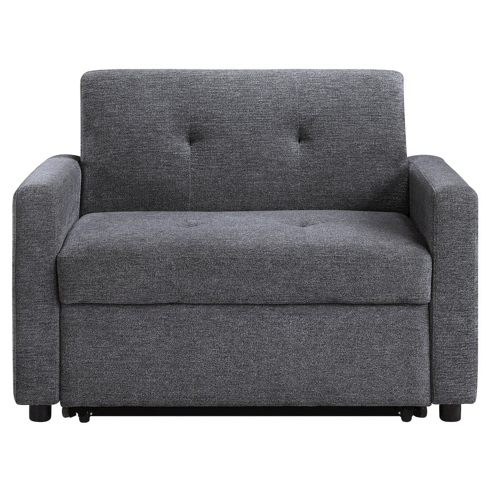 Noah Gray Chair w/ Twin Sleeper