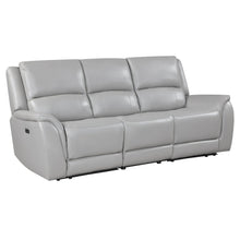Alexandria Leather Power Reclining Sofa,