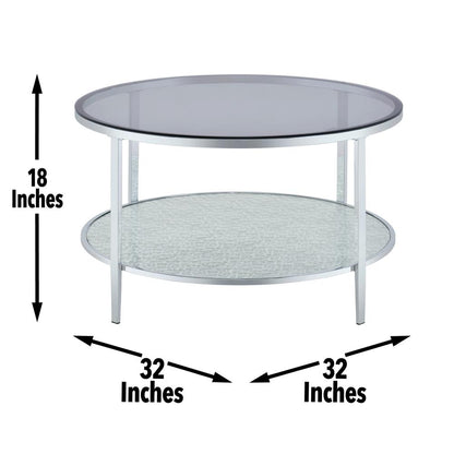 Frostine Round Coffee Table