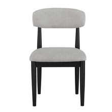 Magnolia Upholstered Side Chair, Black